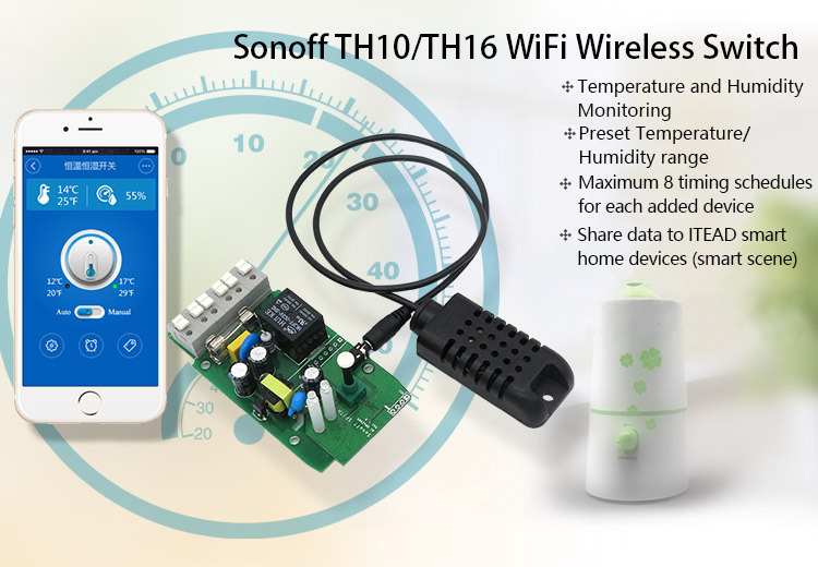 Temperature and Humidity AM2301 TH Sensor (SONOFF)