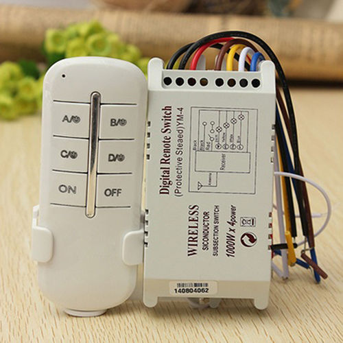 Digital Remote Control Light Switch Wireless ON OFF Remote Control