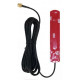 High gain long range 3m stick 680-2700MHz 3G antenna 4g LTE antenna for window sma-female 4g patch antenna