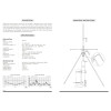 SD 1300 Discone Antenna wide band 25 - 1300Mhz