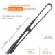 Dual Band Foldable High Gain Tactical Antenna For Baofeng Tyt Radio