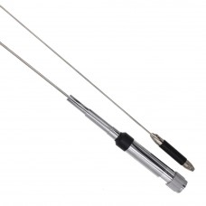 Dual band heavy duty mobile antenna 144 and 430 Mhz Gain 3 and 5.5 db, 200 watt power maximum. NO-7800A (SO239)