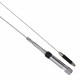 Dual band heavy duty mobile antenna 144 and 430 Mhz Gain 3 and 5.5 db, 200 watt power maximum. NO-7800A (SO239)