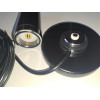 Dual band 144/430MHz vhf/uhf mobile antenna with mini magnet base for car communication