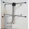 Turnstile crossed dipole antenna for 430 - 440Mhz (70cm)