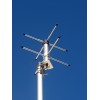 Turnstile crossed dipole antenna for 430 - 440Mhz (70cm)