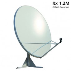 1.2M Offset Dish for Es'hail QO-100 Satellite