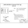 2400 MHz UHF Yagi Antenna / 2.4 GHz UHF Antenna