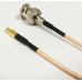 20cm (8inch) BNC Male Plug Connector to MCX Male Plug pigtail