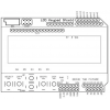 Keypad Shield Blue Backlight For Arduino LCD 1602 Board
