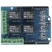 Four channel Relay Shield 5V 4 Channel Relay Shield Module for Arduino