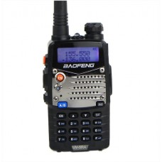 Baofeng UV5RA Black Dual Band Radio VHF/ UHF and FM broadcast band (4W)