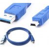 USB3.0 data cable USB 3.0A male to mini 10 Pin AM-MINI  