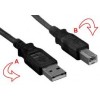 USB cable USB type A to USB type B 1.5m
