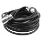 4M 50Ohm Coaxial cable with SO239 Antenna connector and PL259 Radio connector