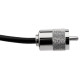4M 50Ohm Coaxial cable with SO239 Antenna connector and PL259 Radio connector