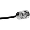 4M 50Ohm Coaxial cable with SO239 Antenna connector and PL259 Radio connector