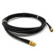 SMA Male Jack to SMA Female Plug RF Wifi Antenna (RG-58) 1.5m