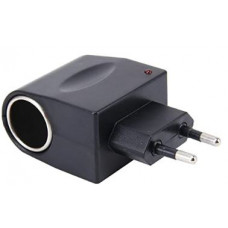 12V 500mA 6W EU Plug Car Cigarette Lighter Power Adapter charger AC 220V