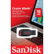 SanDisk Cruzer Blade 16GB USB 2.0 Type-A USB Flash Drive  