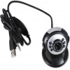 8.0 Megapixel 10x Digital Zoom PC WebCam 6 LED Camera PC + Mic
