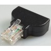 RJ45 to Screw Terminals 8pins AV Balun Adapter RJ45 Internet Male Plug  