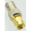Adapter BNC female jack to SMA male plug RF connector straight