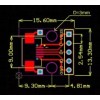 Micro USB to DIP Adapter 5pin female connector B type pcb converter