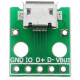 Micro USB to DIP Adapter 5pin female connector B type pcb converter