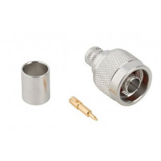 N-Type (Male) Connector for LM400/RG213 Cable to be crimped