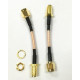 RP SMA Male To RP SMA Female Jack RF Coaxial RG316 Coax Cable Jumper Pigtail 5CM
