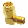 SMA Male to RP-SMA Female Right Angle RF Adapter Connector Angle 90 Degree