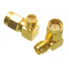 SMA Male to RP-SMA Female Right Angle RF Adapter Connector Angle 90 Degree