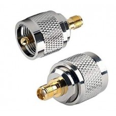 SMA Female to UHF Male PL-259 coaxial coax adapter