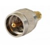 1Pcs SMA Male to UHF PL259 Male Plug RF Coaxial Adapter Connector 