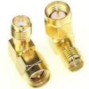SMA Male To SMA Female Adapter Right Angle 90 Degree