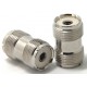 UHF SO-239 Female to UHF SO-239 Female Coaxial Adapter Connector, Coupler, Barrel, Joiner for CB Ham Radio Antenna