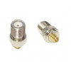 F female to MCX mal adapter connector