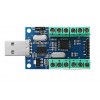 USB Interface 10 Channel 12Bit AD Sampling Data Acquisition STM32 UART Communication ADC Module.