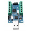 USB Interface 10 Channel 12Bit AD Sampling Data Acquisition STM32 UART Communication ADC Module.