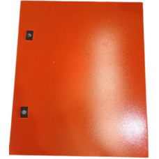 Orange, steel, enclosure, IP65, 600x500x250