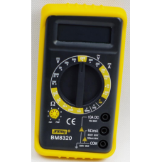 BM8320 Volt Amp Ohm Testing Digital Multimeter (DMM)(Yellow Gray)