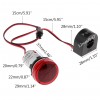 22mm, Current and Voltage Meter AC50-500V 0-100A Amp & Voltmeter / Ammeter with CT 