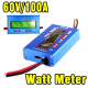 Digital 60V 100A Balance Voltage RC Battery Power Analyzer Watt Meter