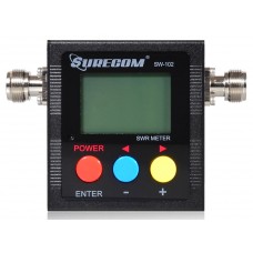 SW-102 Digital Antenna Power & SWR Meter VHF/UHF 125-525MHz (Max 120W)