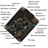 STM32F407 Development board serial port NRF24L01,JTAG, RTC, LCD, FLASH, 48Ports