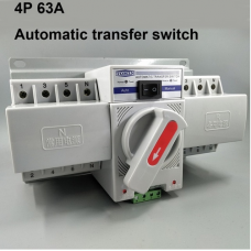 Automatic transfer switch ATS 4P 63A 380V MCB type Dual Power