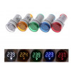 22mm LED Digital Display Gauge Volt Voltage Meter Indicator Signal Lamp Voltmeter