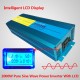 Pure Sine Wave inverter 1500W avg 3000W peak DC 12V TO AC 220V (LCD DISPLAY) 