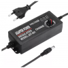 PSU 9-24V 3A 72W AC/DC Adapter Switching Power Supply, Adjustable Power Adapter with Display, EU Plug 